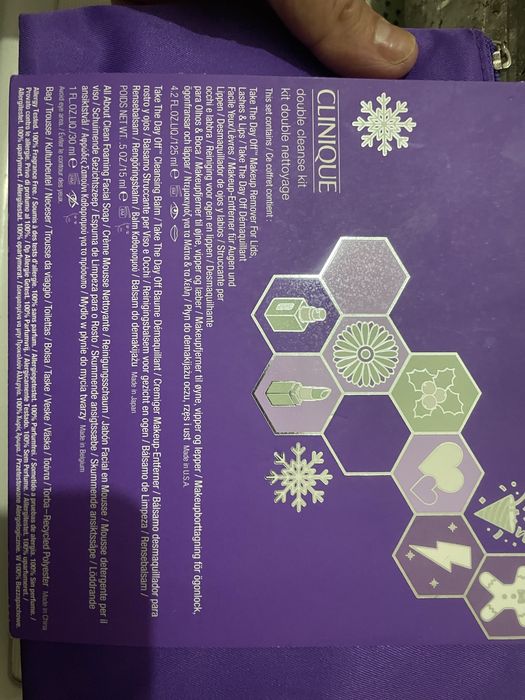 Clinique почистващ комплект