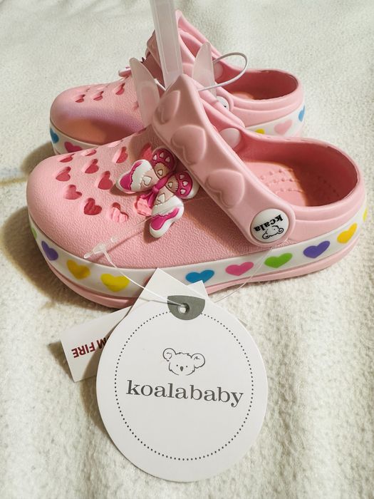 Бебешки сандали тип  Crocs - нови внос UK - 12 месеца