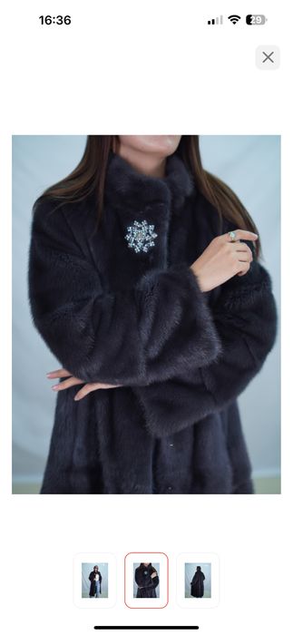 Шуба норковая новая