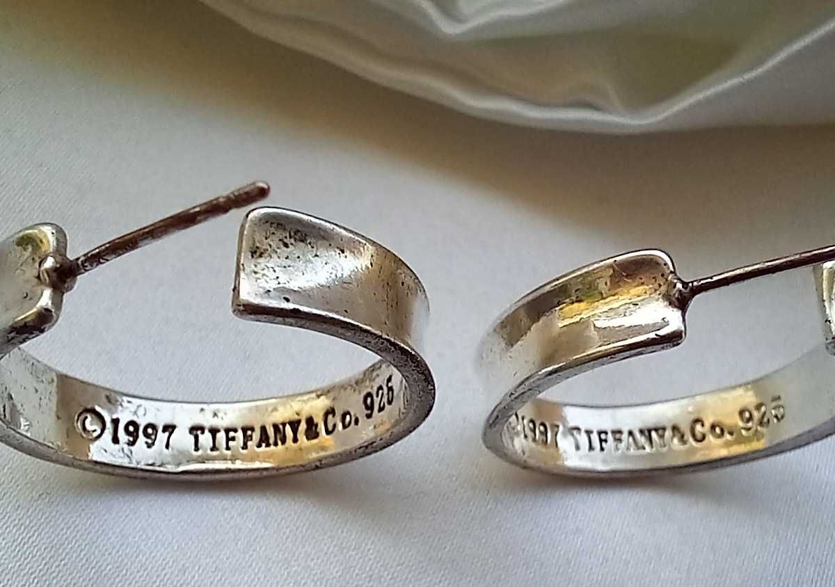 Сребърни обеци Tiffany&Co.
