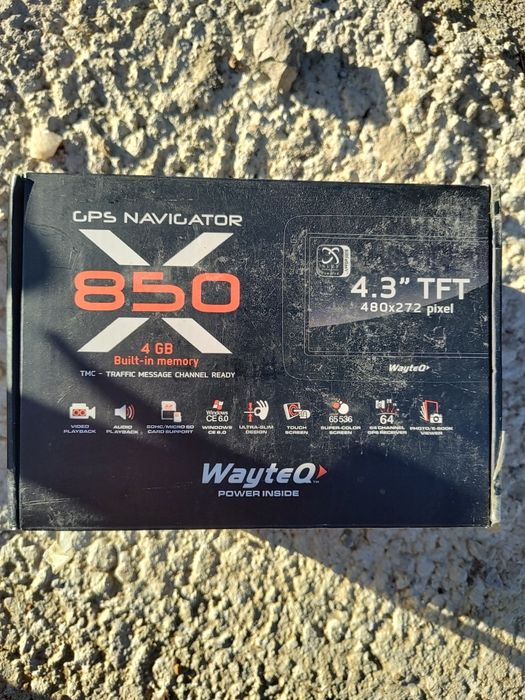 GPS WAYTEQ ,Igo instalat