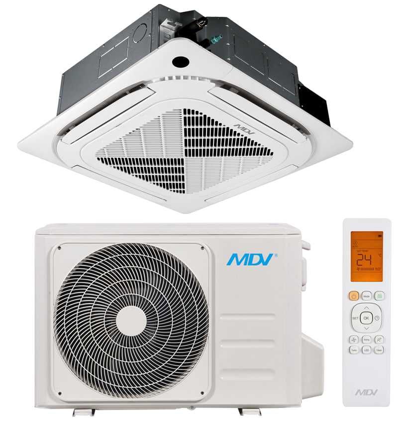 Кассетный кондиционер 48.000BTU MDV (Midea) Бесплатная доставка!