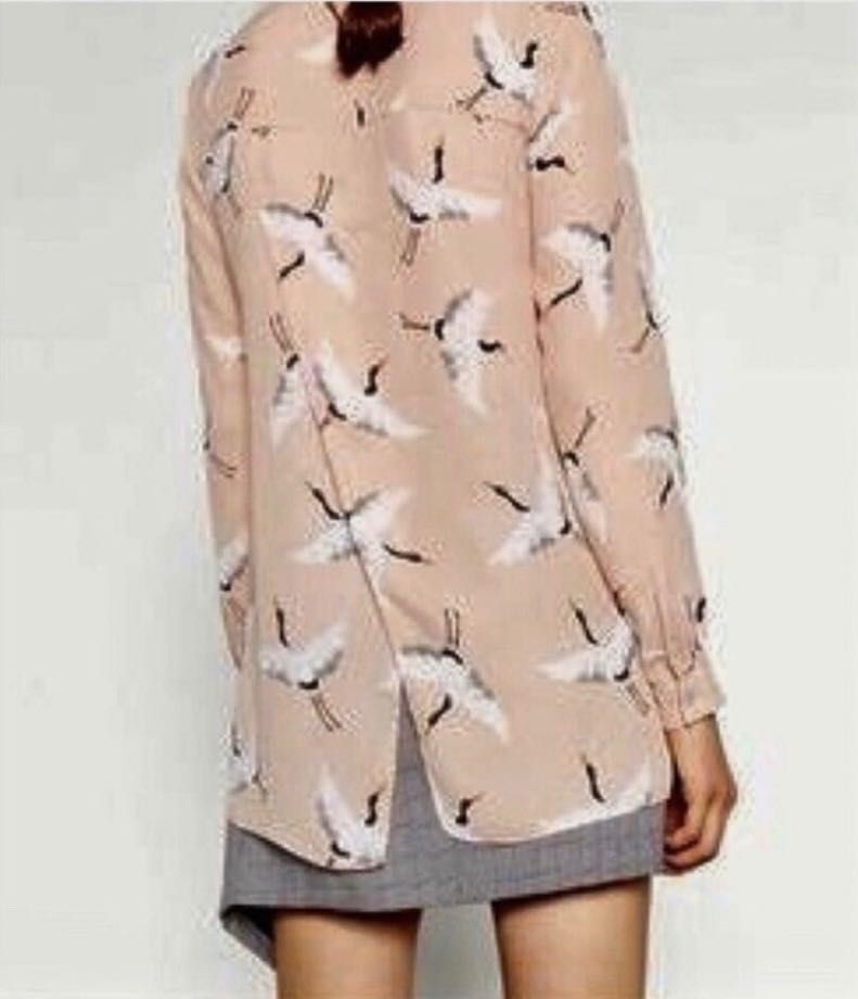 Риза ZARA с щъркели