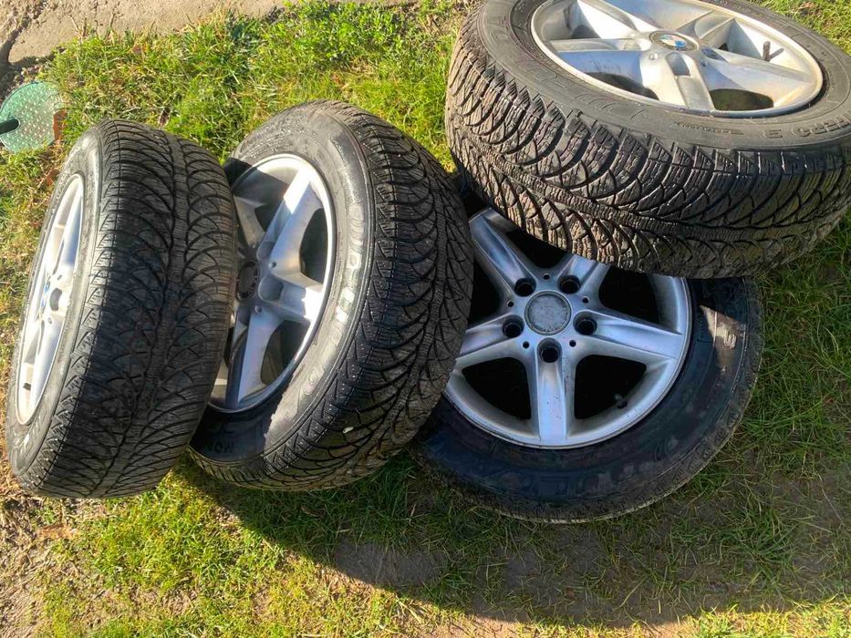 4 броя Джанти със зимни гуми Fulda 195/65R15