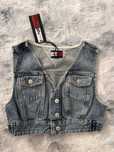 Дънков топ Tommy Jeans