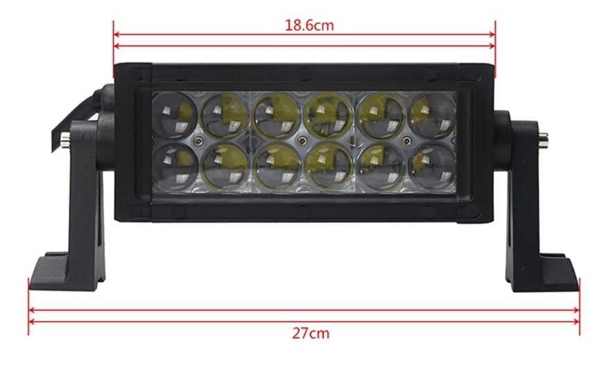 36w 72W 120W 180w 240w Мощен 4D 4Д Led Bar Лед Бар Диоден 12-24V