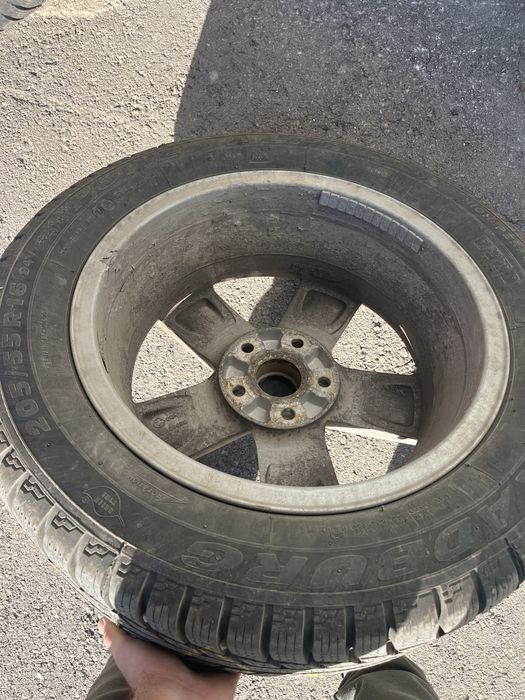 Оригинални джанти Skoda с гуми Radburg Power Alpin 205/55R16 DOT 2024