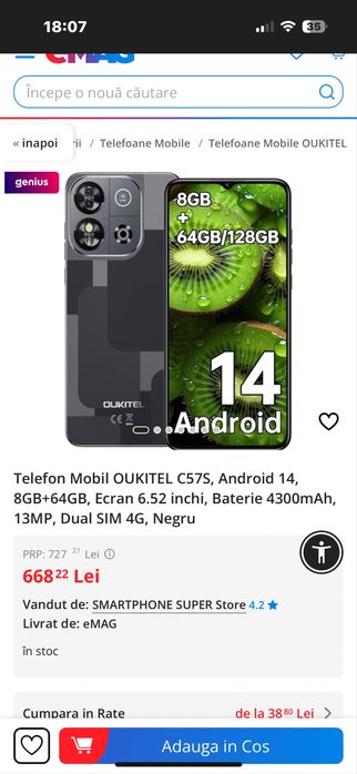 Vand telefon oukitel