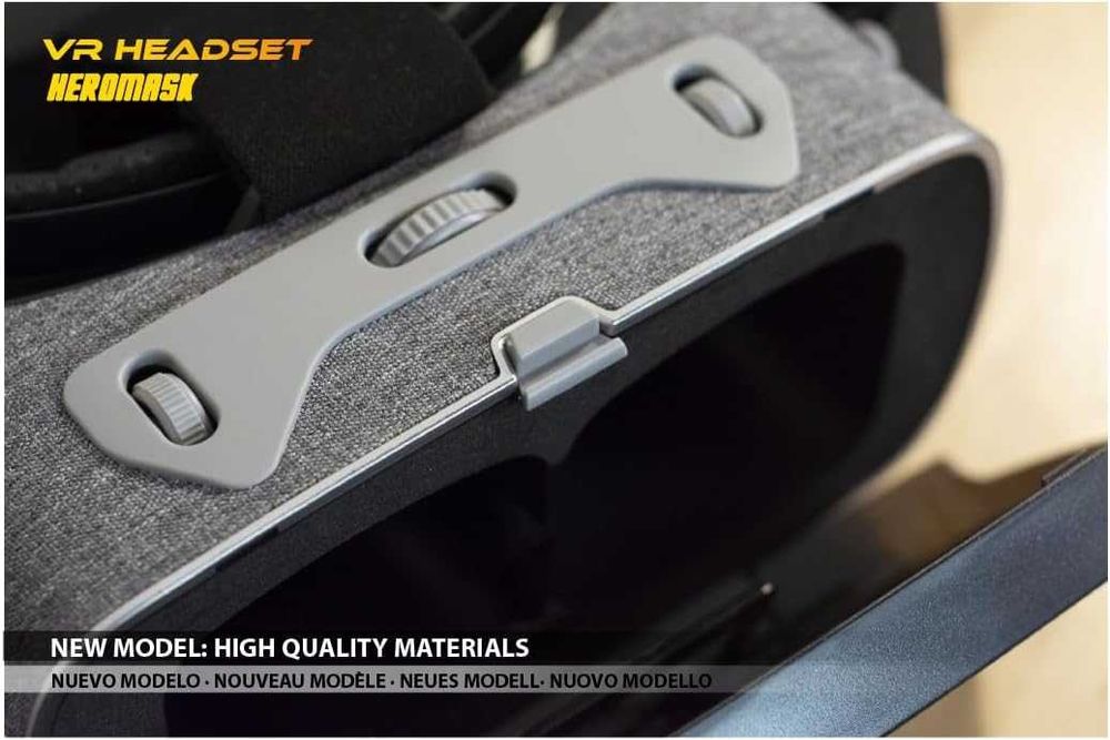 Cască Ochelari VR Heromask Limbi Straine/Matematica-copii,jocuri video