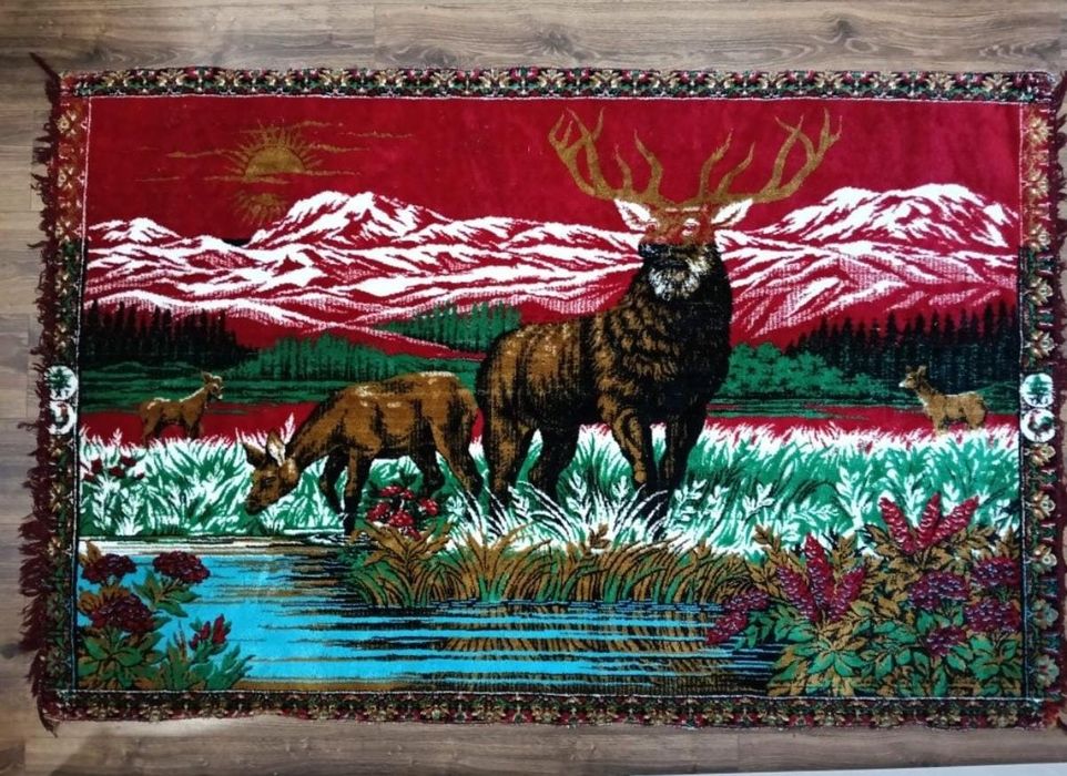 Vind carpetă plușată veche