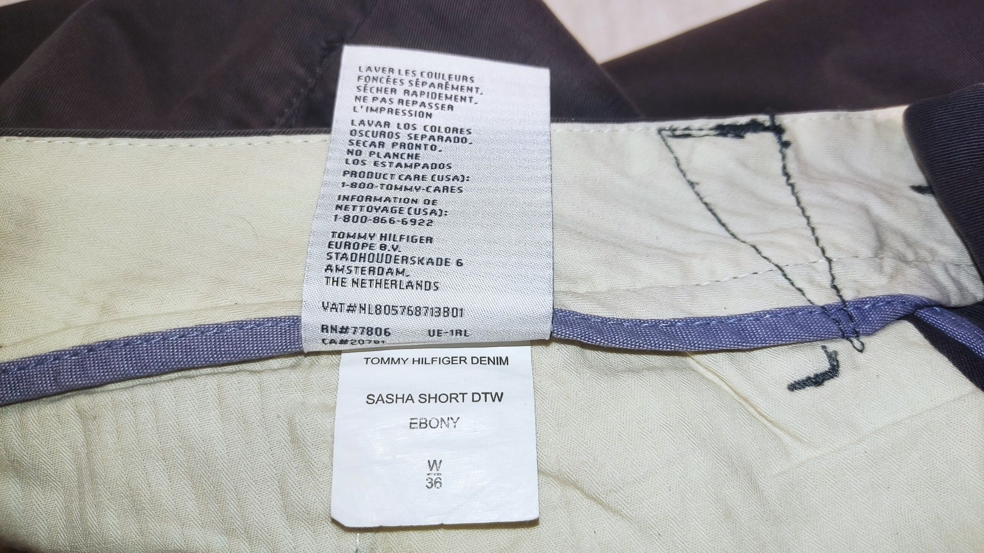 Pantaloni Tommy Hilfiger mărime 36 model Sasha Short bermude scurți