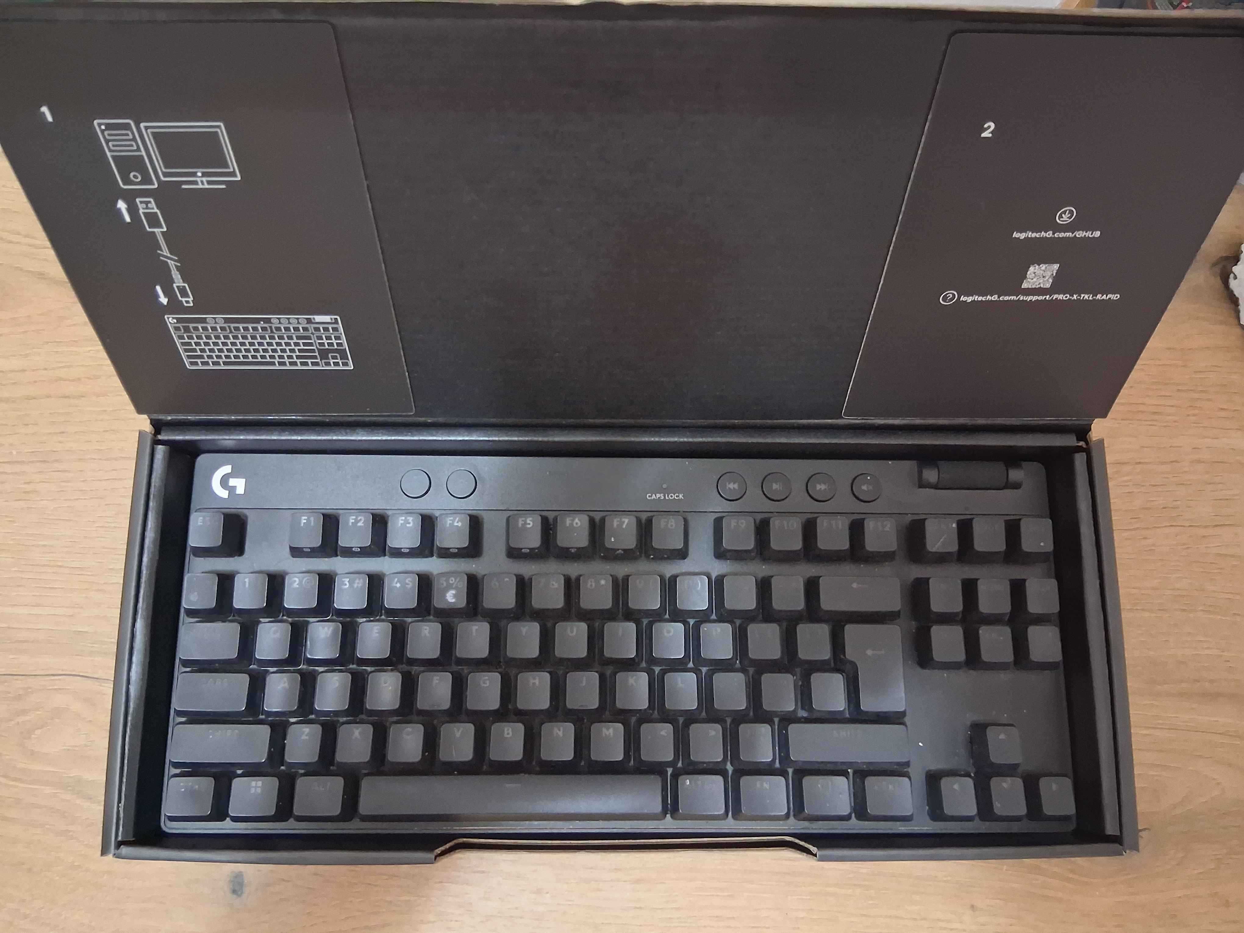 Logitech G Pro X TKL RAPID black