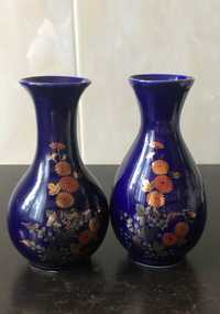 2 vaze portelan cobalt, Made in Taiwan