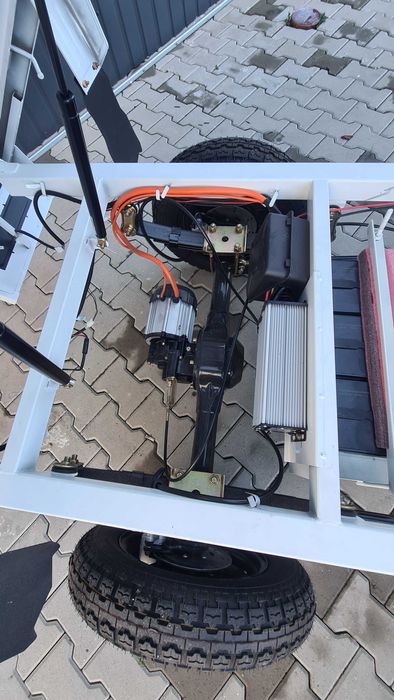 Triciclu electric kuba e-kamyonet