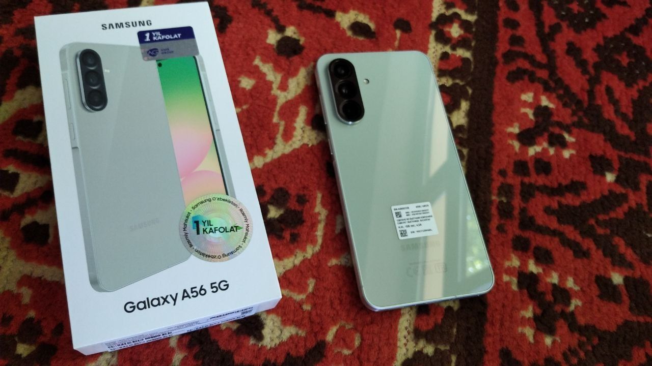 Samsung A56 128 gb olive