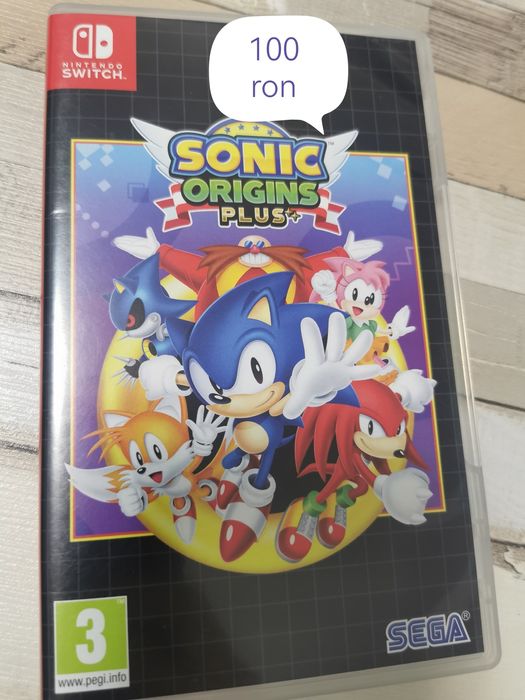 Sonic origins Nintendo Switch
