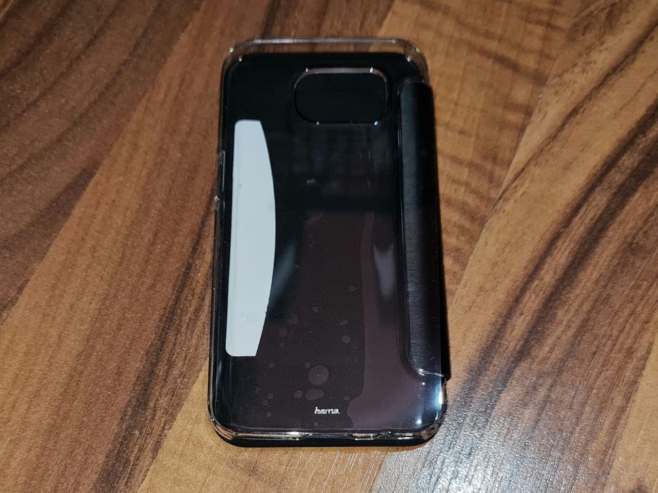 Husa flip originala Hama Clear Booklet Case Samsung Galaxy S7 G930