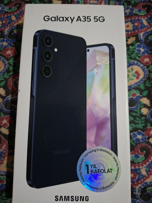 samsung A35 8/128 gb yangi xali