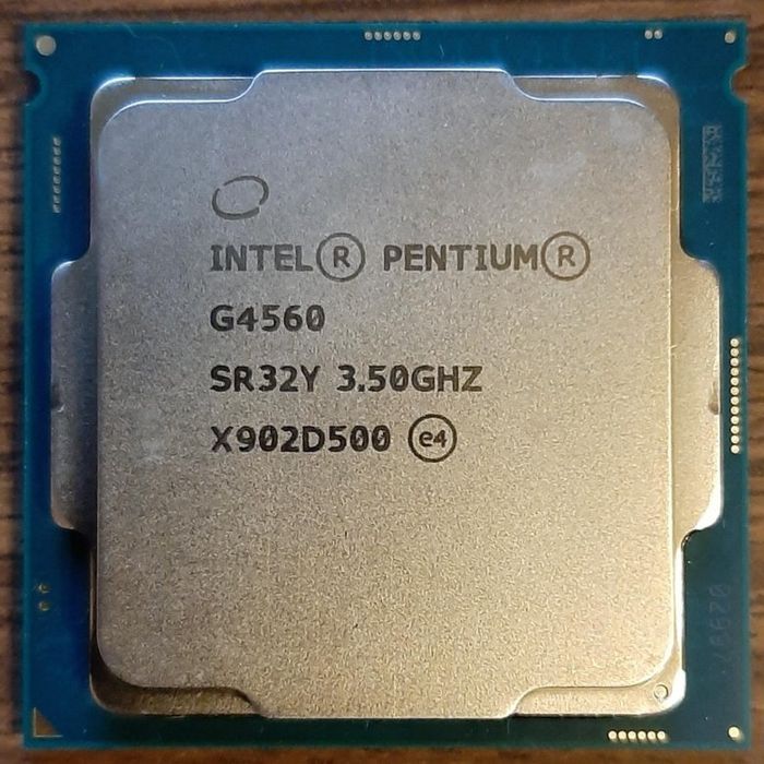 2 ta bor G4560 Intel Pentium
