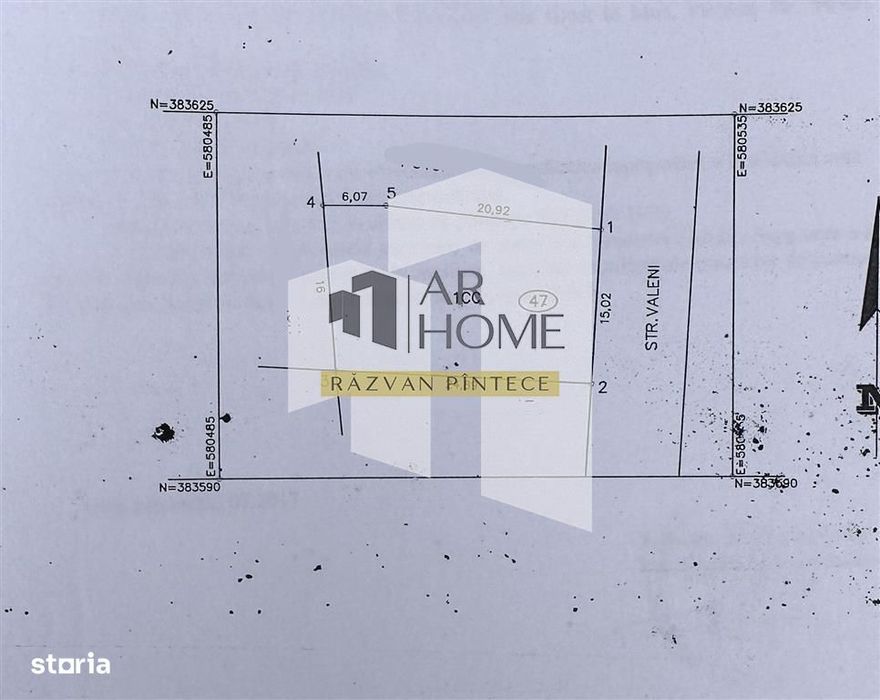 Teren intravilan, 407 mp, zona ultracentrala, Ploiesti