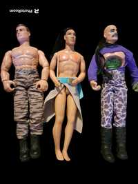 Три фигури Hasbro Action Hero, stomach retro evil,kokoum