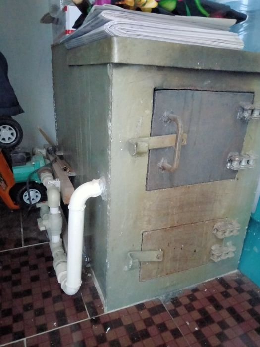 Продам печь-котёл.