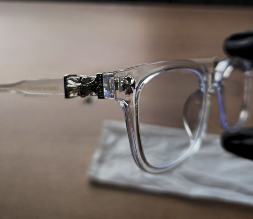 Chrome Hearts Blue Lens очила