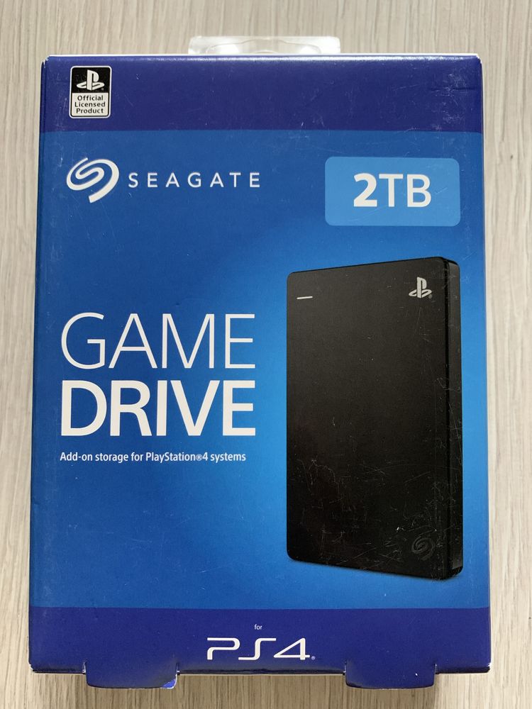 SIGILAT HDD Hard disk Extern Seagate Game Drive PS4 PS5 2TB USB 3.0