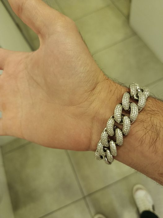 Bratara cuban diamante