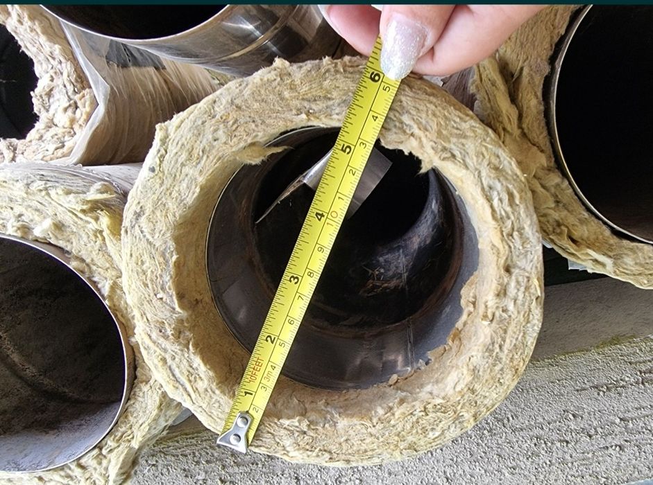 Vând horn, cos fum, tuburi inox dedicat grosime 0.60 mm diametru 120mm