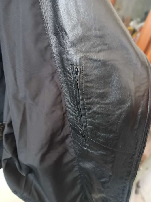 Мъжко яке естествена кожа VERA PELLE НОВО