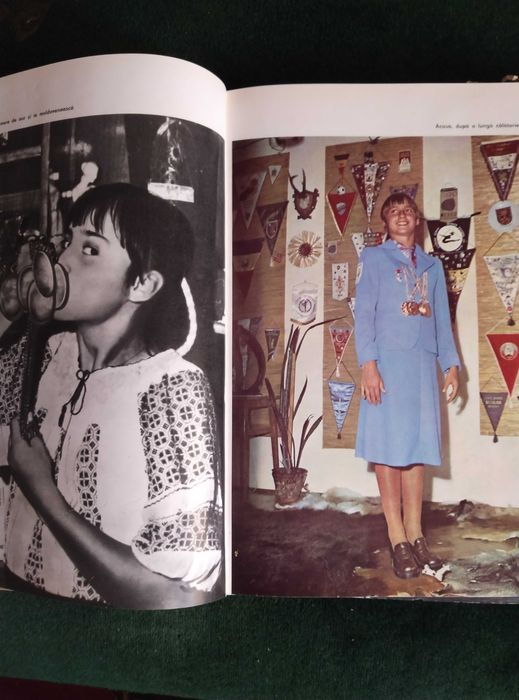 Album semnat Nadia Comăneci 1977