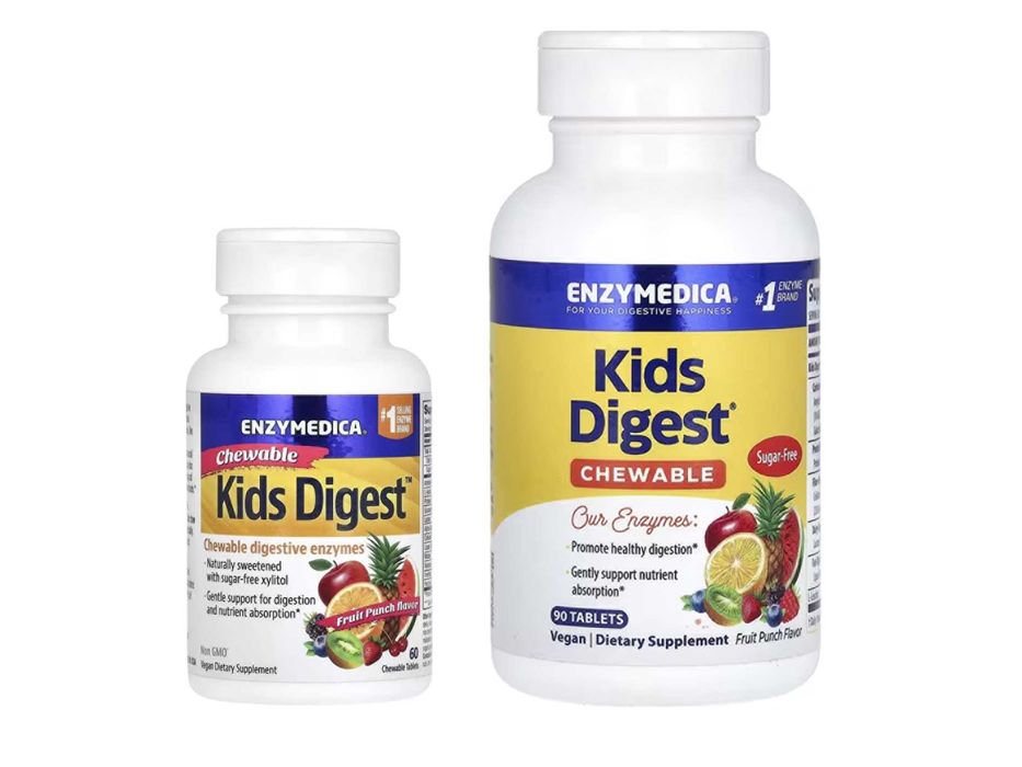 Enzymedica Kids Digest Жевательные ферменты для детей