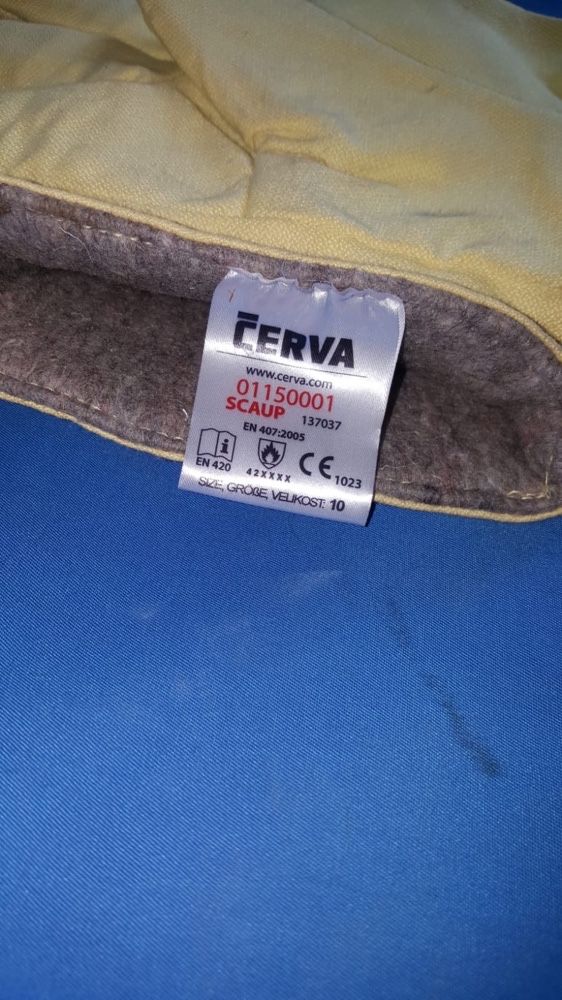 Manusi Aramid antitermice