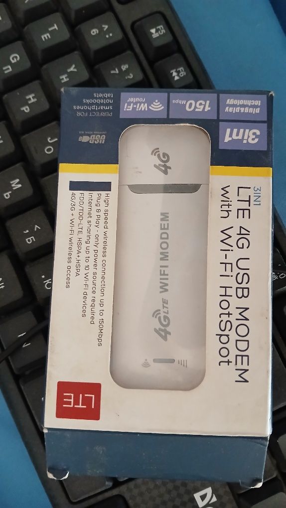 Wi-Fi USB Modem and 4G Hotsporspor