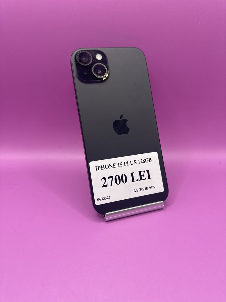 Iphone 15 Plus 128Gb •Matei Amanet Crangasi• 06335