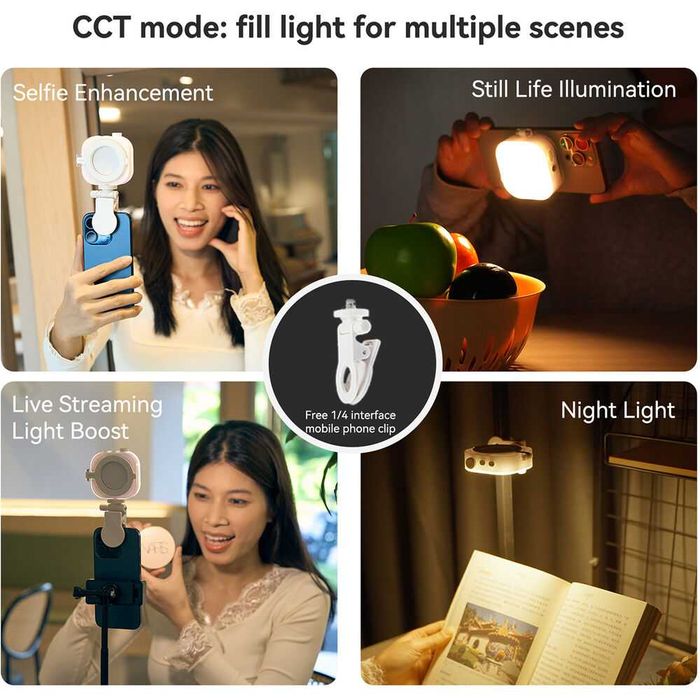 Telesin Магнитна лампа с LED осветление