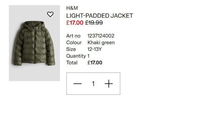 Куртка на подростка