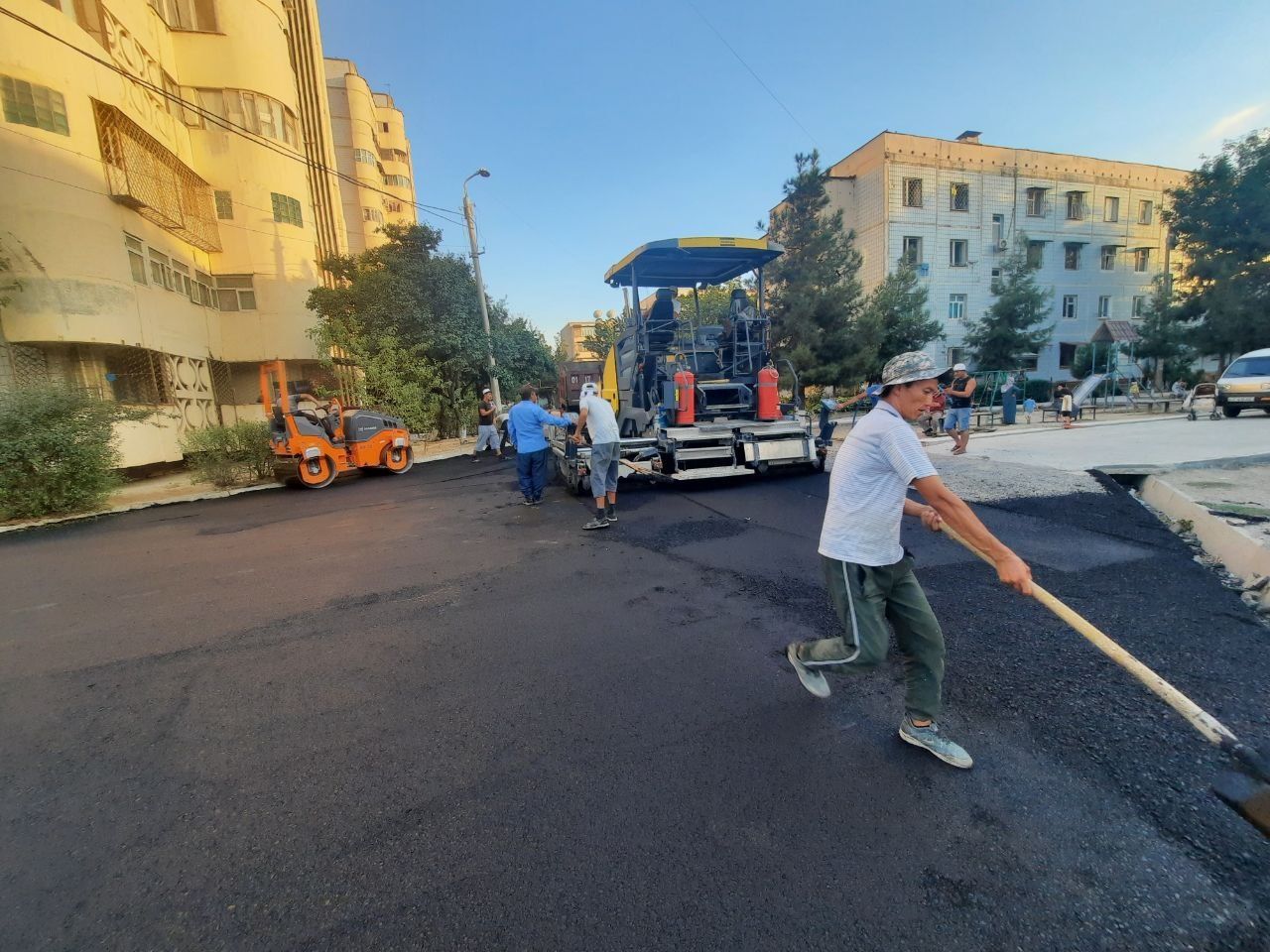 Ташкент и все вилоят асфалтлаш Асфальт