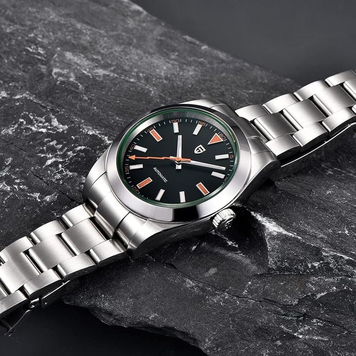 Oferta! Pagani Design 1733 Ceas automat pentru bărbați NH35A green