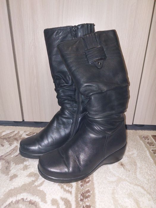 Сапоги женские натуральные