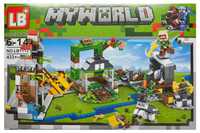 Set de constructie LB Minecraft My World, 433 piese tip lego