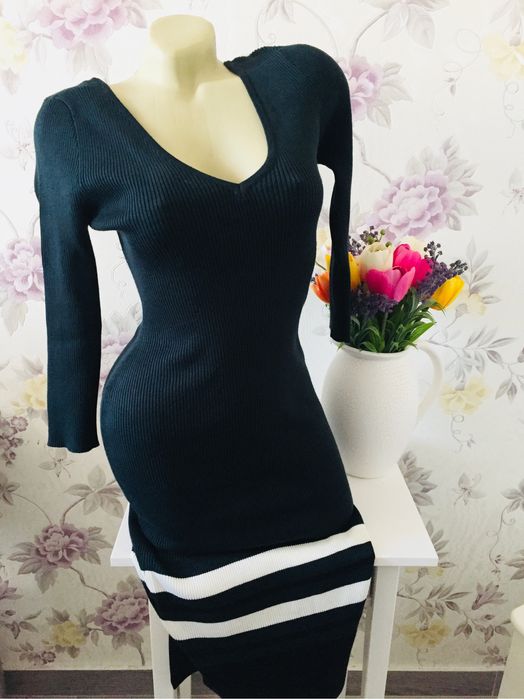 Rochie Verde Inchis Noua Marime 40