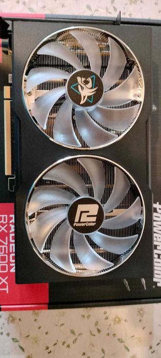 Placa video AMD RX 7600 XT Hellhound 16GB