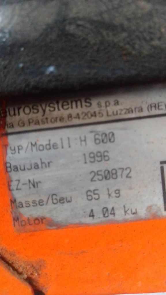 Маркова мотофреза "Euro systems"