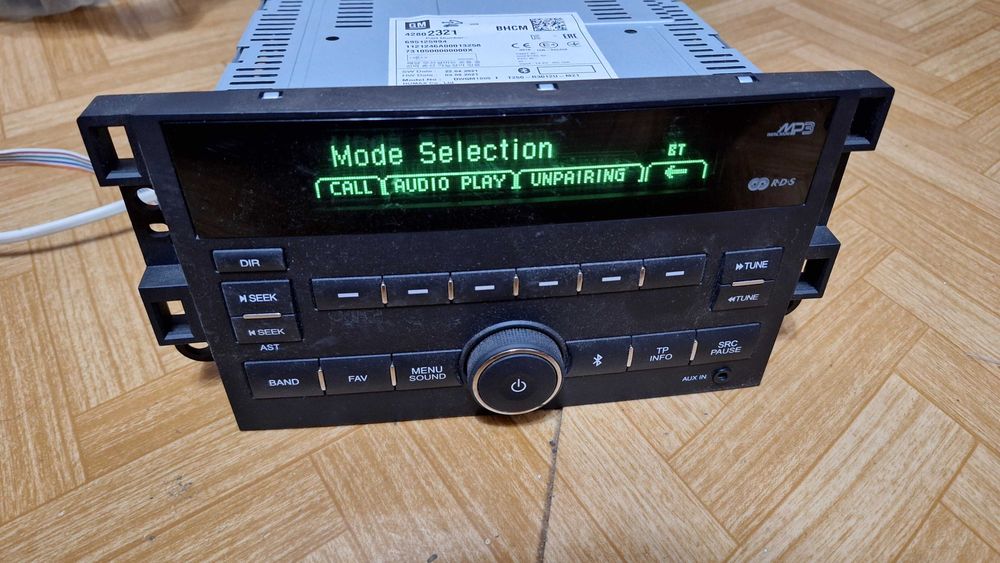 магнитола штатная GM Chevrolet Nexia с блютузом DWGM1005