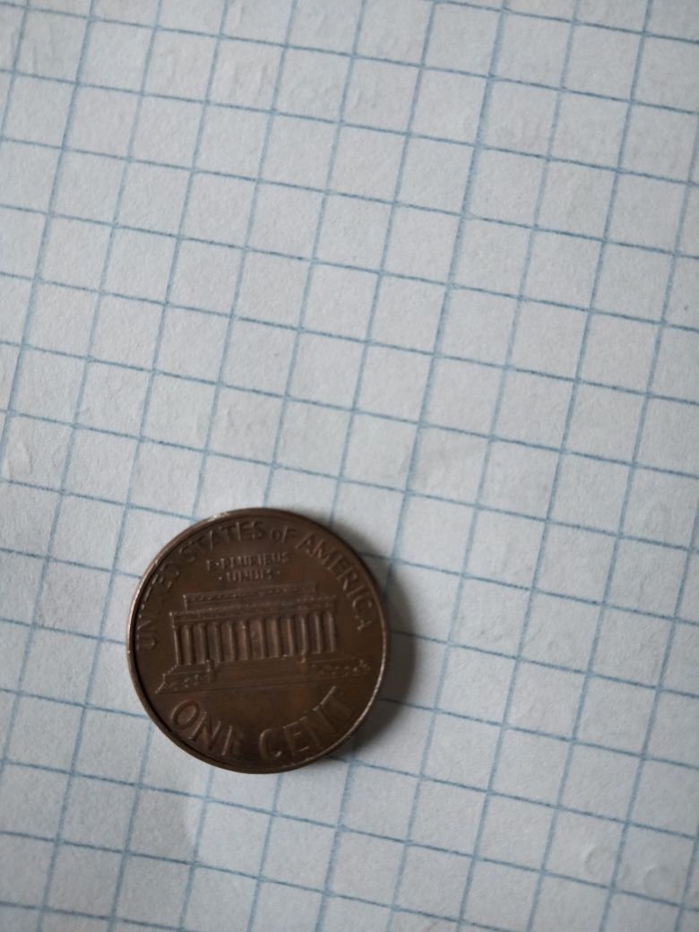 Monedà 1 cent dolar american din 1999