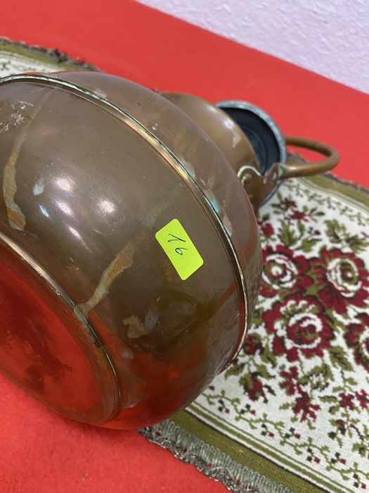 Френски меден чайник 30 см ръчна изработка 1950те години