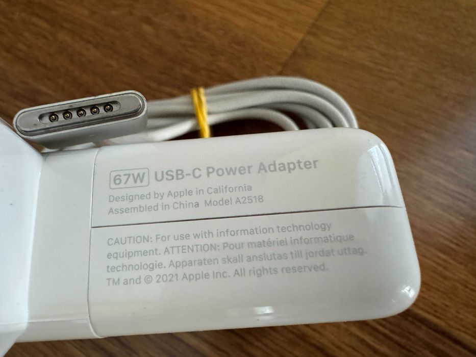 Оригинално Зарядно 67W A2518 Apple MacBook Pro Air + Кабел MagSafe 3