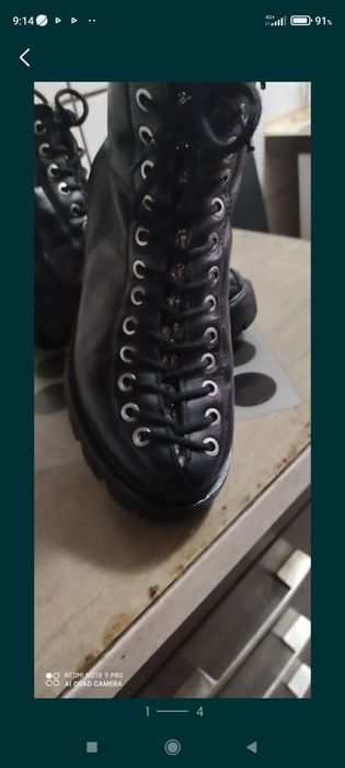 Ghete dama  piele 38